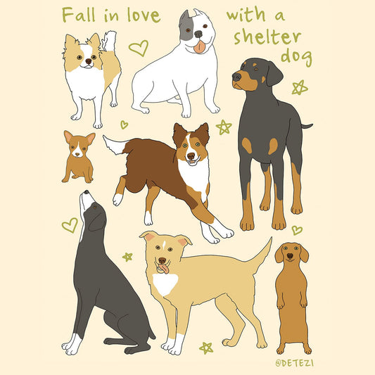 Fall In Love | Giclee Fine Art Print - Detezi Designs - 
