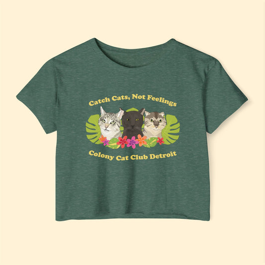 Festival Crop Top | FUNDRAISER | Colony Cat Club - Detezi Designs - 16613900790572420975