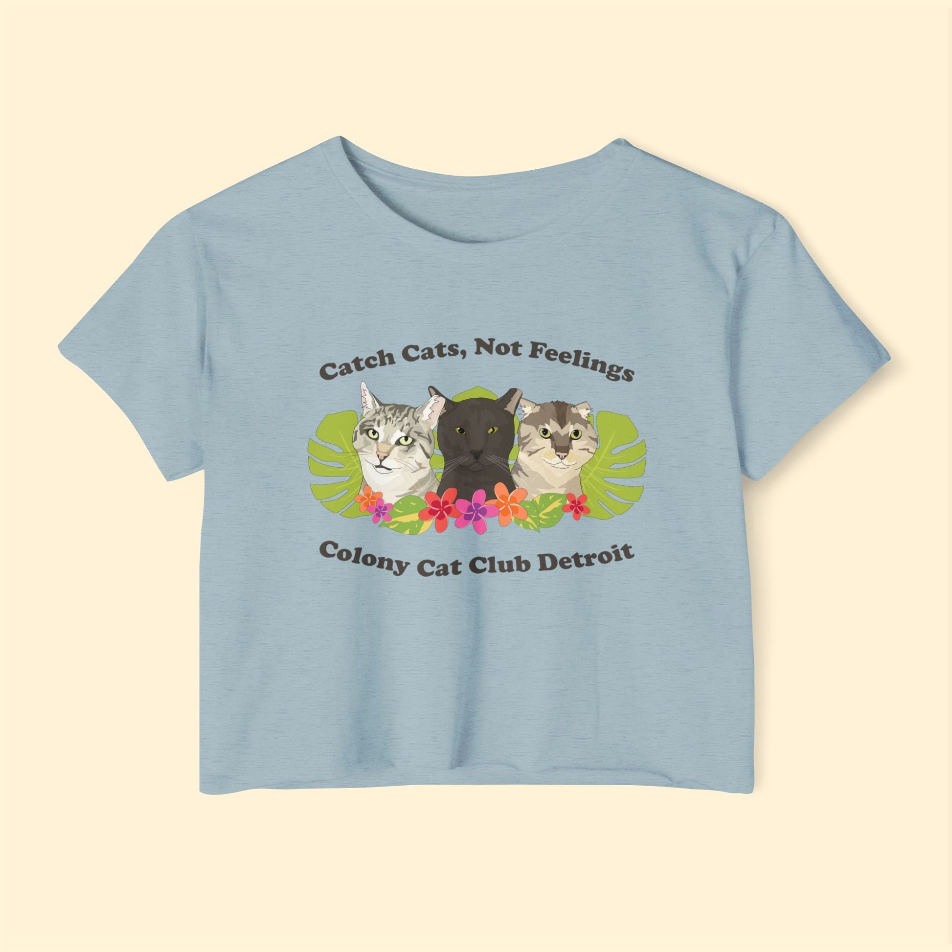 Festival Crop Top | FUNDRAISER | Colony Cat Club - Detezi Designs - 28618234863566955674