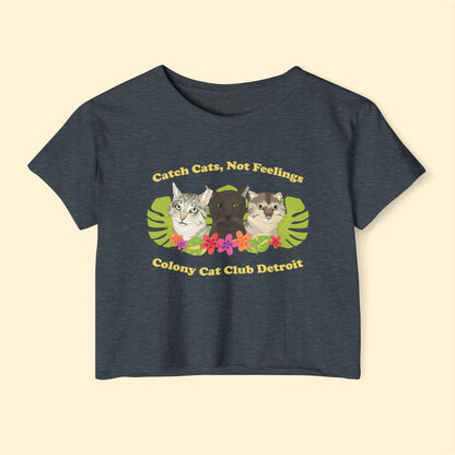 Festival Crop Top | FUNDRAISER | Colony Cat Club - Detezi Designs - 71707703585869274580