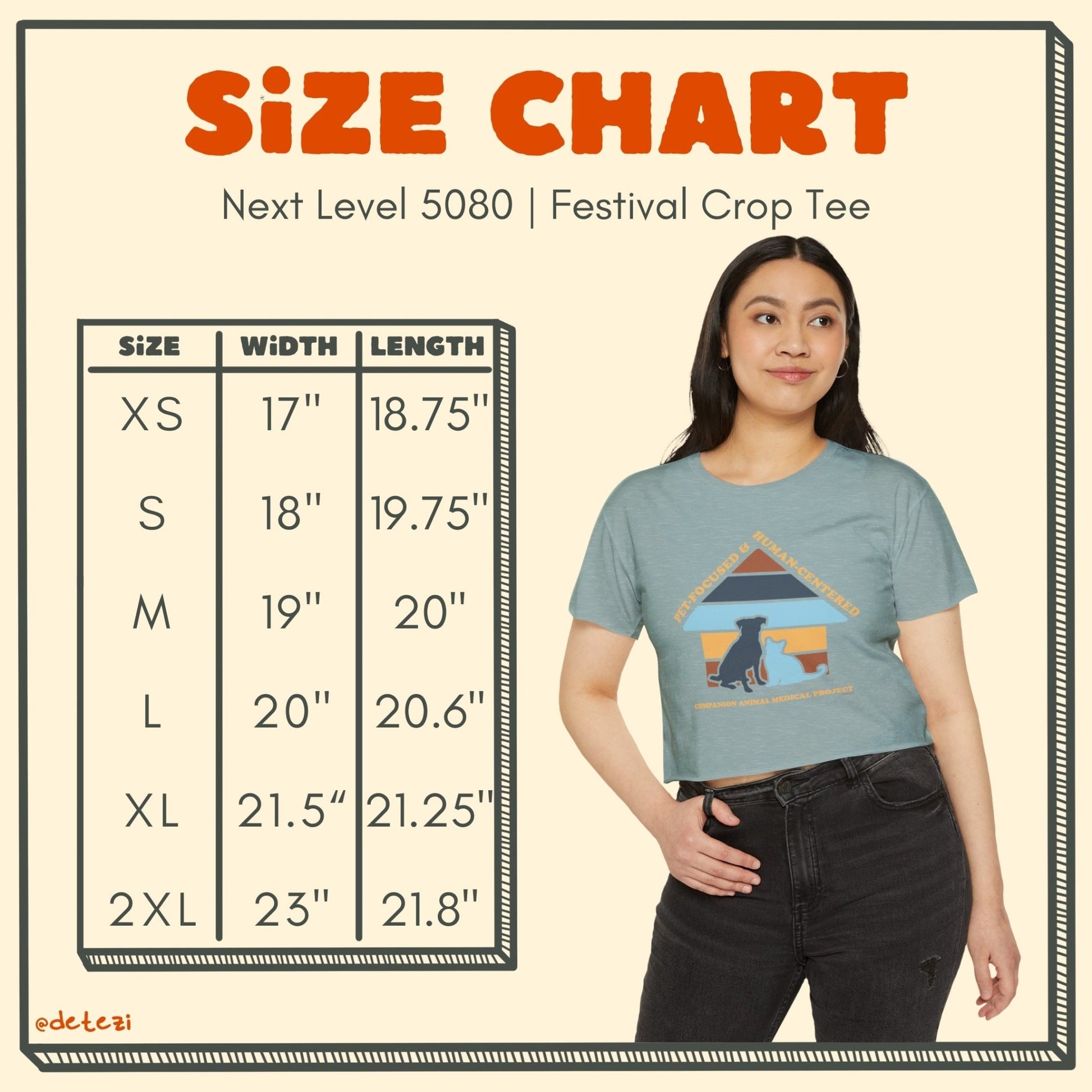 Festival Crop Top | FUNDRAISER | Companion Animal Medical Project - Detezi Designs - 21389523286573876762