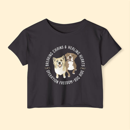 Festival Crop Top | FUNDRAISER | Dog Aide - Detezi Designs - 10225168837803500415