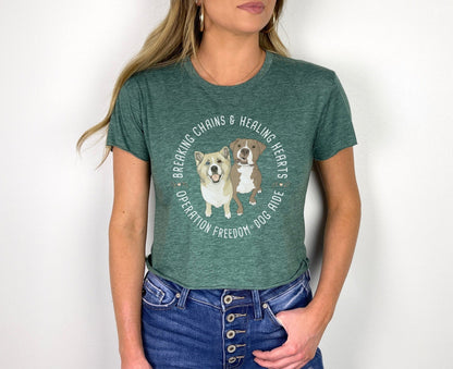 Festival Crop Top | FUNDRAISER | Dog Aide - Detezi Designs - 21995399022386620839