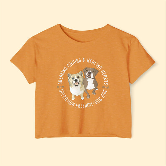 Festival Crop Top | FUNDRAISER | Dog Aide - Detezi Designs - 21995399022386620839