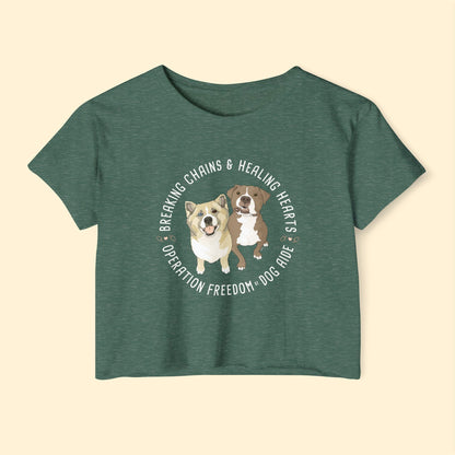 Festival Crop Top | FUNDRAISER | Dog Aide - Detezi Designs - 29466882946026336153