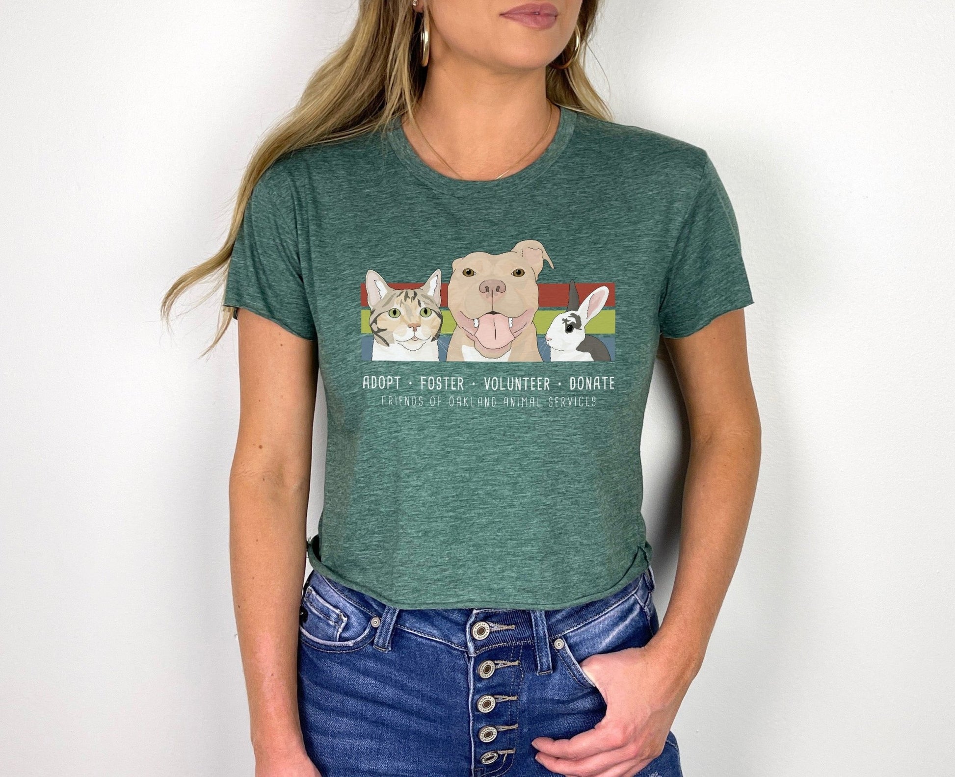 Festival Crop Top | FUNDRAISER | Friends of Oakland Animal Services - Detezi Designs - 11447256774739270926