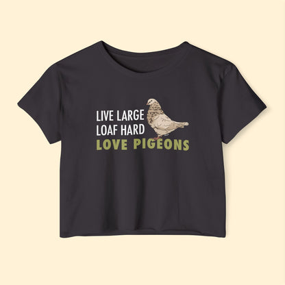 Festival Crop Top | FUNDRAISER | Moose's Flock | Loaf Hard - Detezi Designs - 32151714809566810118