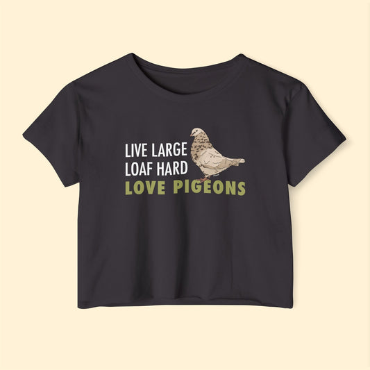 Festival Crop Top | FUNDRAISER | Moose's Flock | Loaf Hard - Detezi Designs - 32151714809566810118