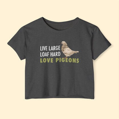 Festival Crop Top | FUNDRAISER | Moose's Flock | Loaf Hard - Detezi Designs - 72850290042773680827