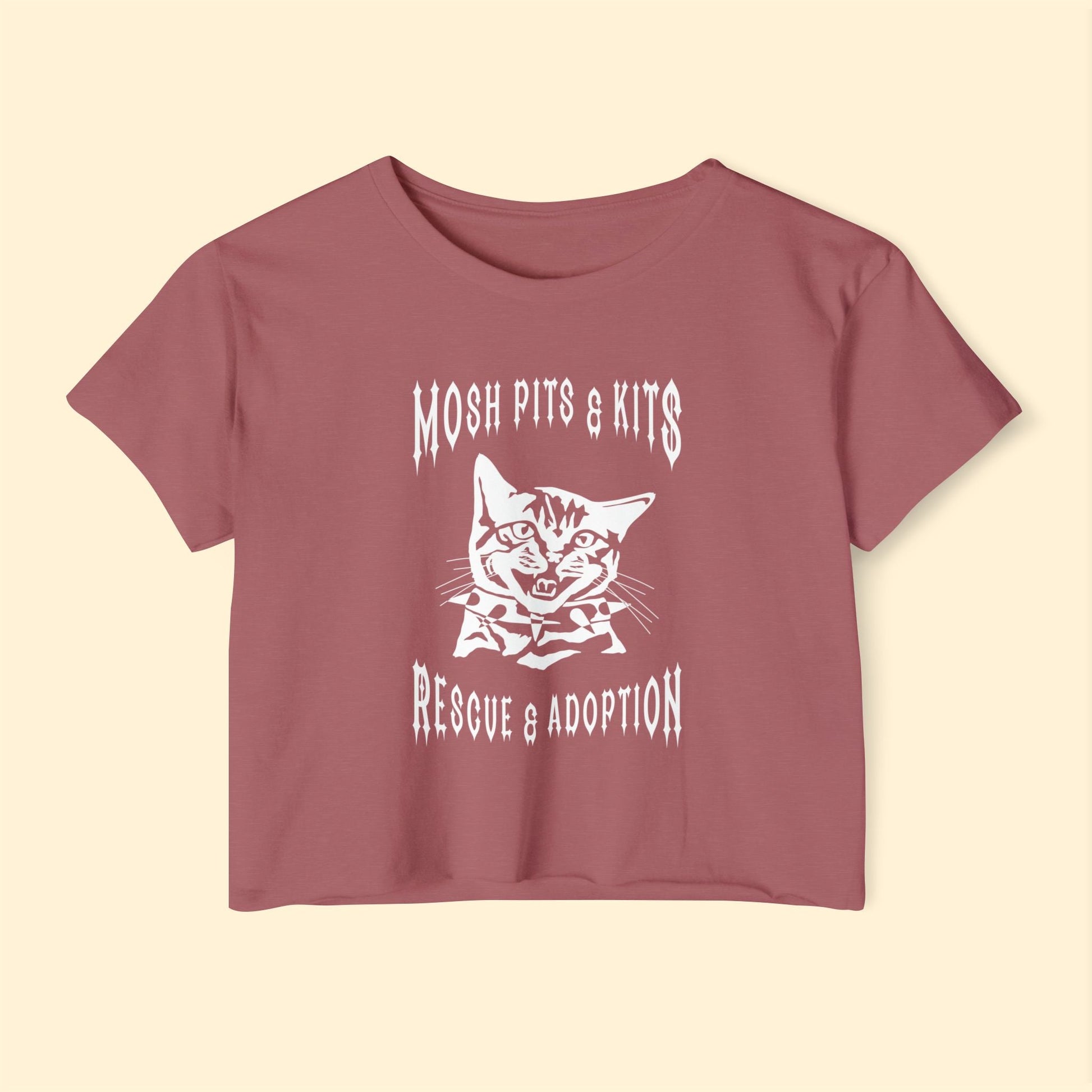 Festival Crop Top | FUNDRAISER | Mosh Pits & Kits Rescue - Detezi Designs-70321729446751577949