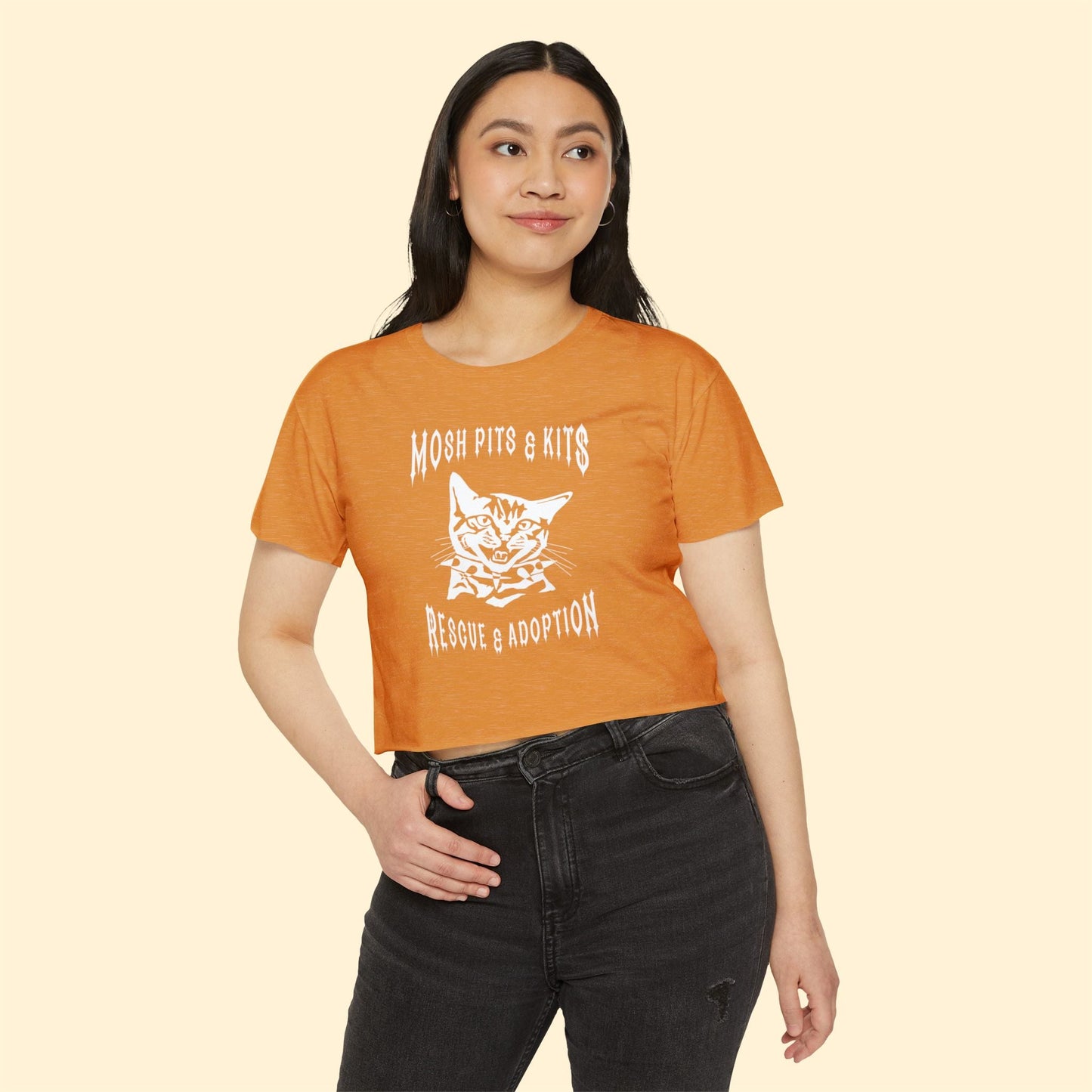 Festival Crop Top | FUNDRAISER | Mosh Pits & Kits Rescue - Detezi Designs-70321729446751577949