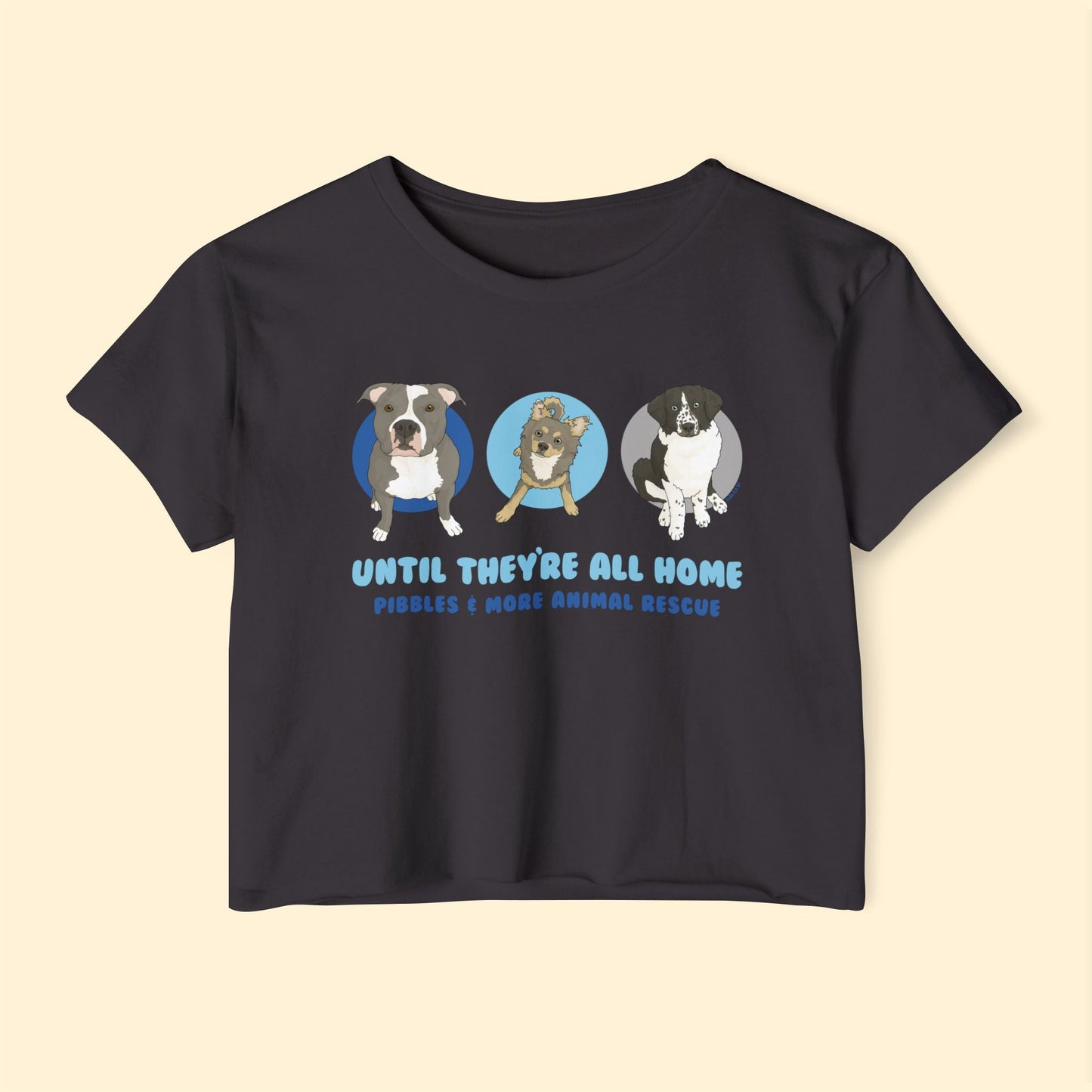 Festival Crop Top | FUNDRAISER | Pibbles & More Animal Rescue - Detezi Designs - 26826862302389442682