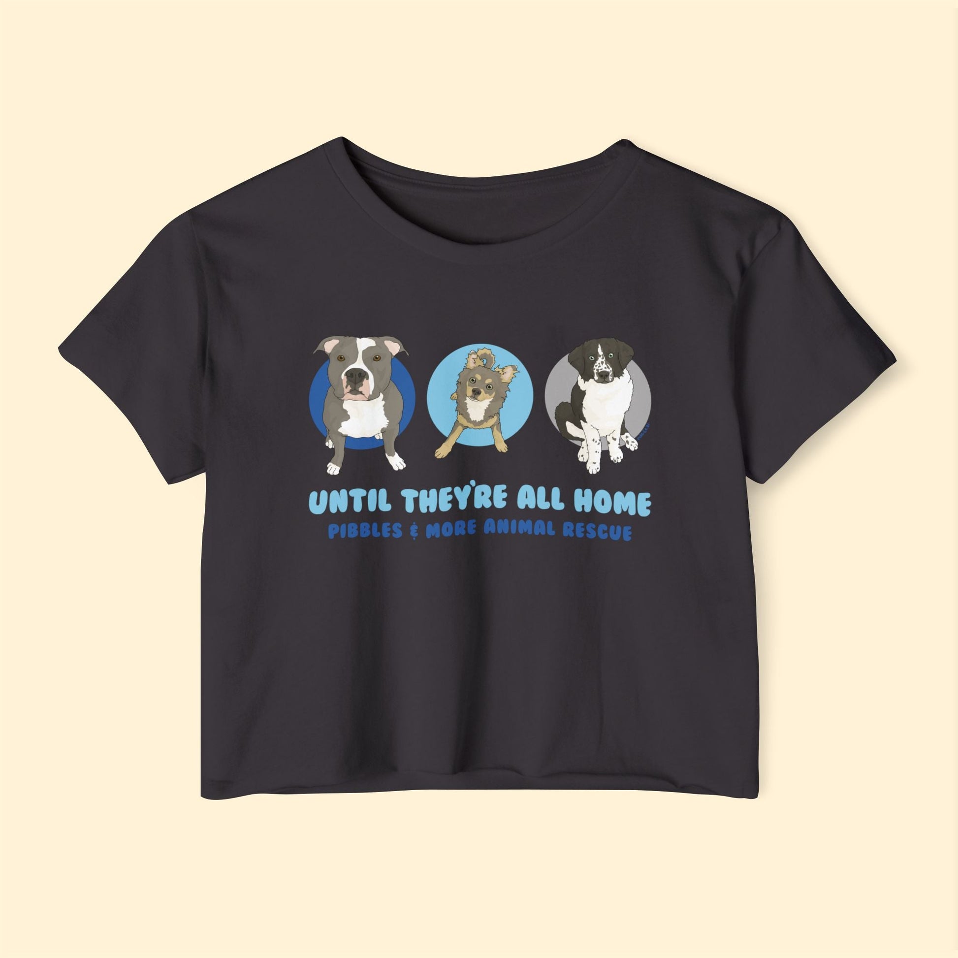Festival Crop Top | FUNDRAISER | Pibbles & More Animal Rescue - Detezi Designs - 26826862302389442682