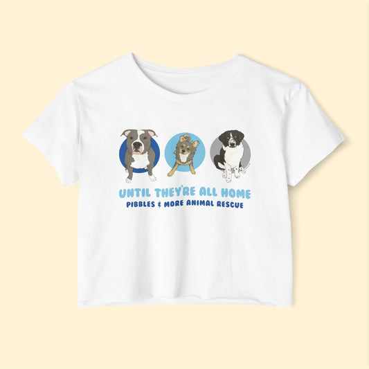 Festival Crop Top | FUNDRAISER | Pibbles & More Animal Rescue - Detezi Designs - 33688360987160723525