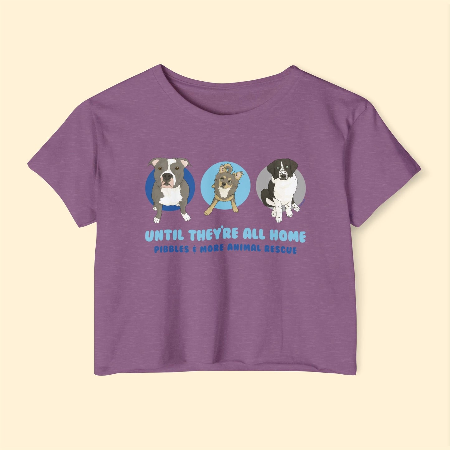Festival Crop Top | FUNDRAISER | Pibbles & More Animal Rescue - Detezi Designs - 96127508406134777012