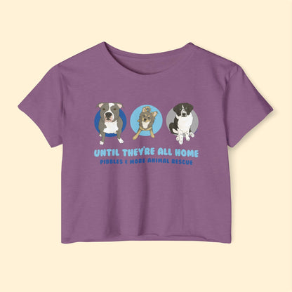 Festival Crop Top | FUNDRAISER | Pibbles & More Animal Rescue - Detezi Designs - 96127508406134777012