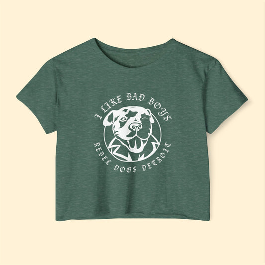 Festival Crop Top | FUNDRAISER | Rebel Dogs Detroit - Detezi Designs - 30503527007487251005