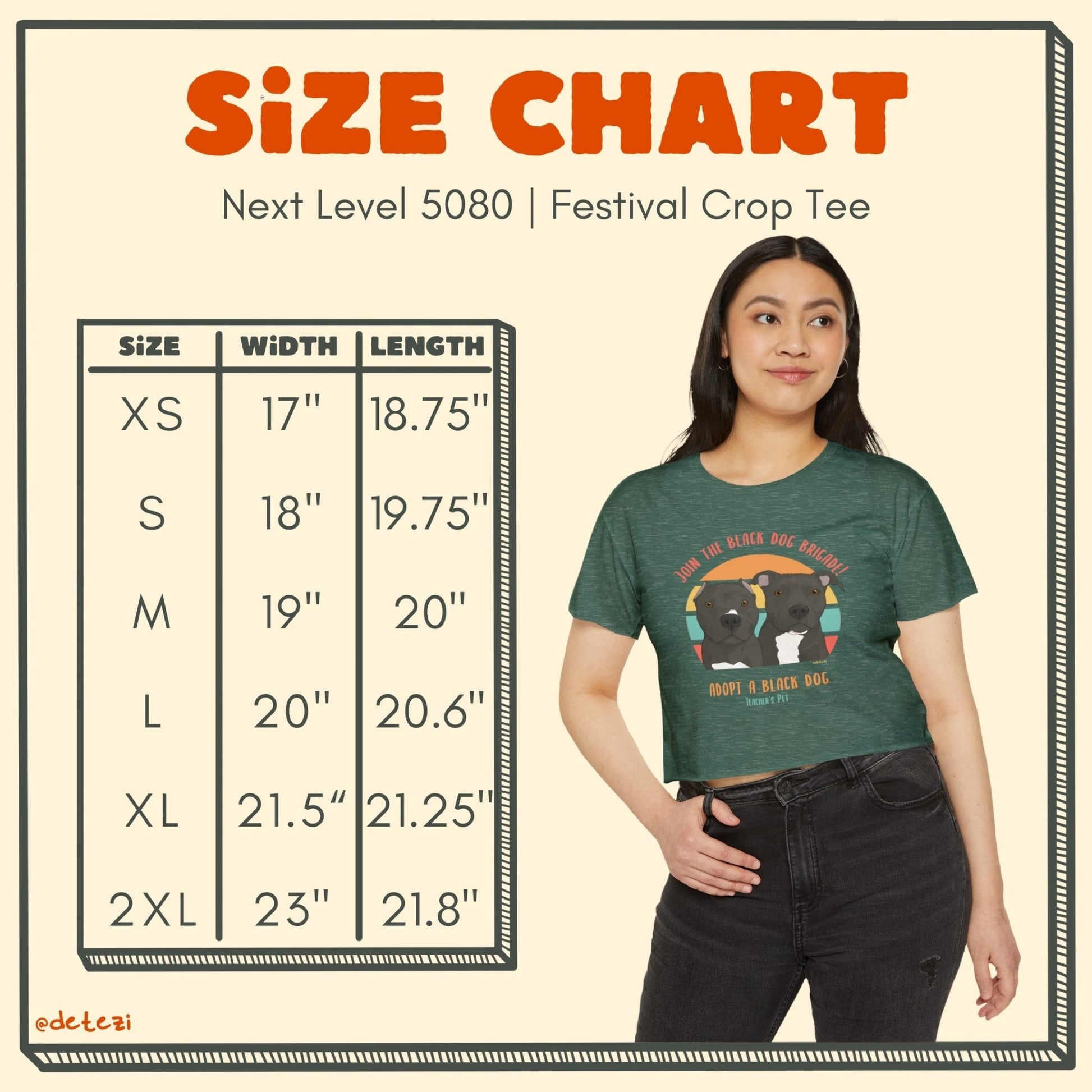Festival Crop Top | FUNDRAISER | Teacher's Pet - Detezi Designs - 78653756782497669562