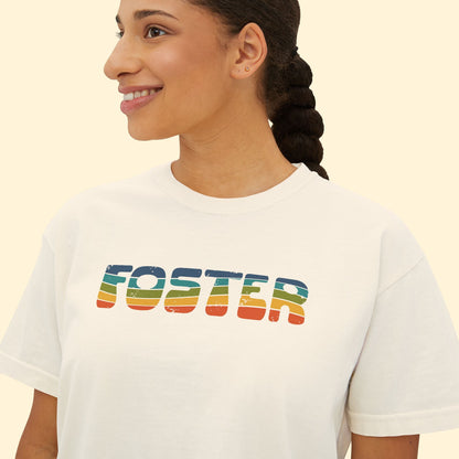 Foster | Comfort Colors Boxy Tee - Detezi Designs - 32667092732366800115