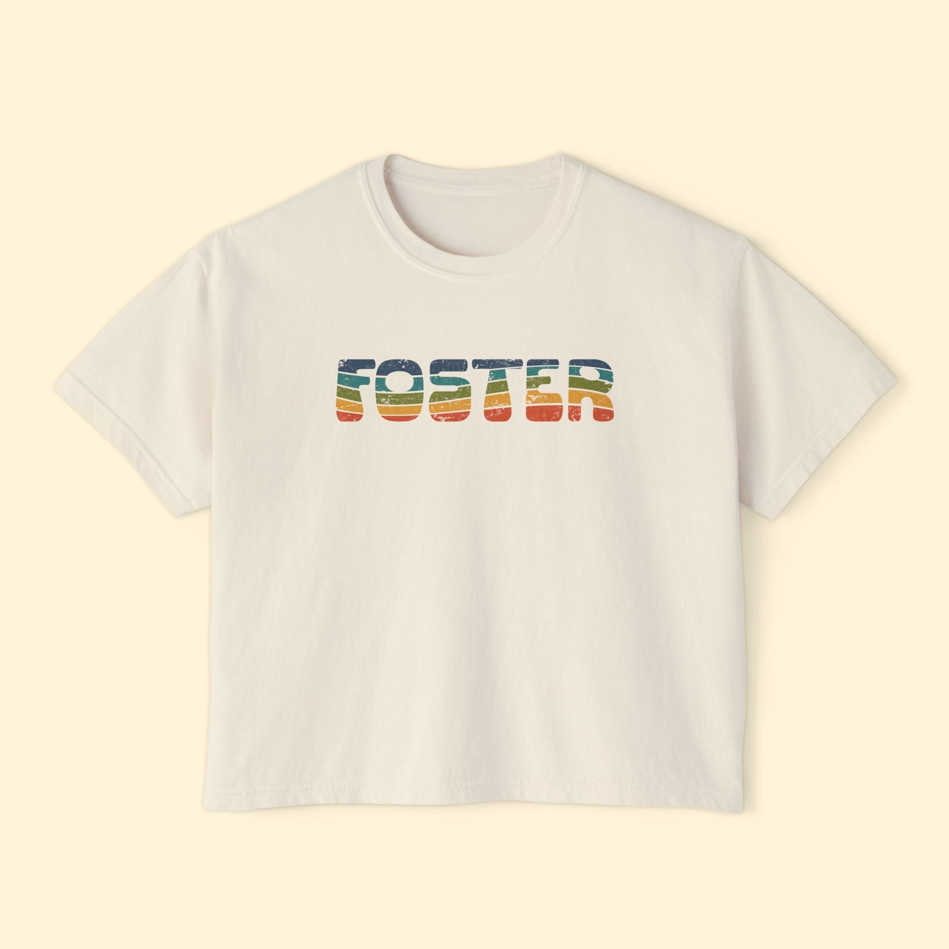 Foster | Comfort Colors Boxy Tee - Detezi Designs - 32667092732366800115