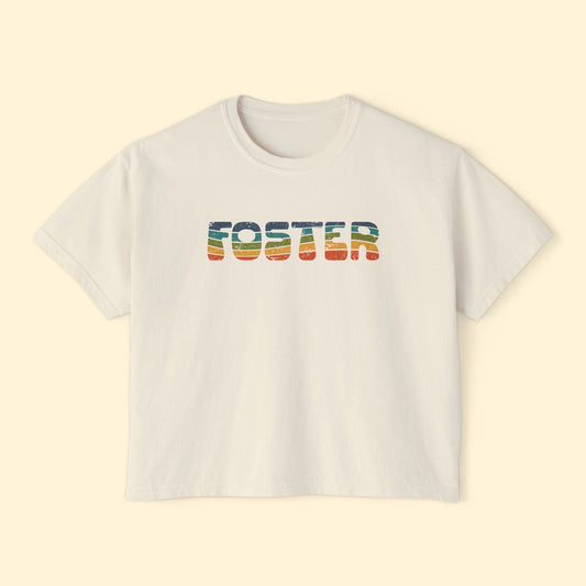 Foster | Comfort Colors Boxy Tee - Detezi Designs - 32667092732366800115