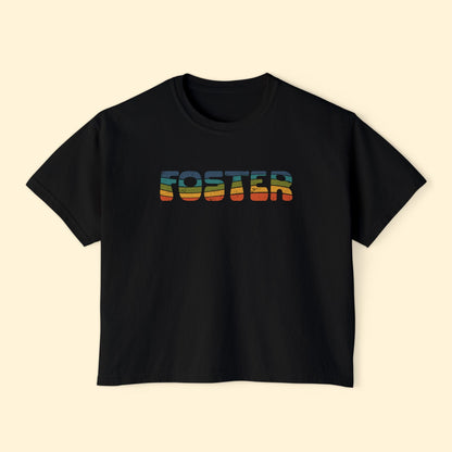 Foster | Comfort Colors Boxy Tee - Detezi Designs - 85867102386038975217