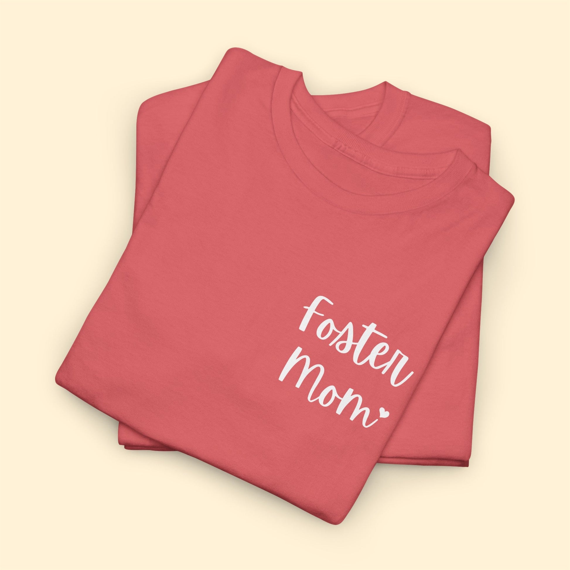 Foster Mom | Pocket Print | Unisex T-shirt - Detezi Designs-16668239826215768369