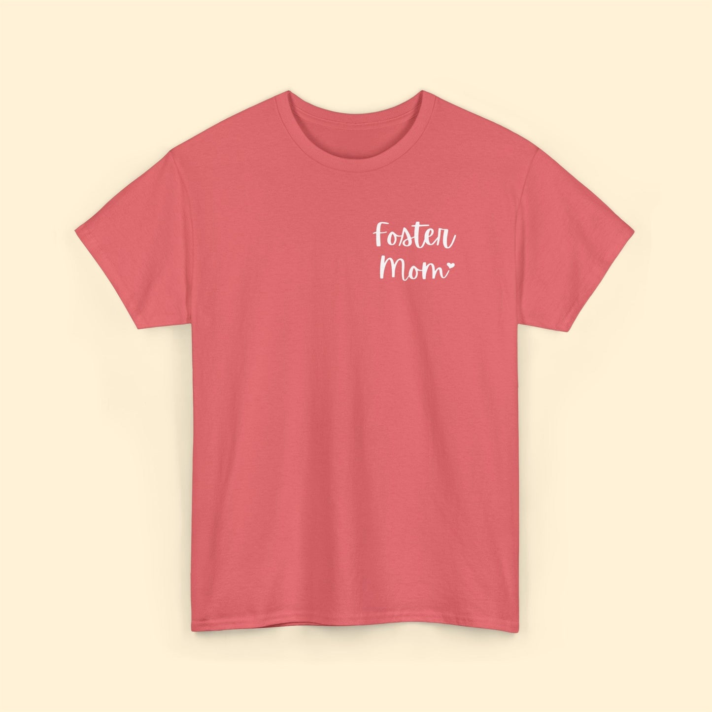 Foster Mom | Pocket Print | Unisex T-shirt - Detezi Designs-27197227135649384739