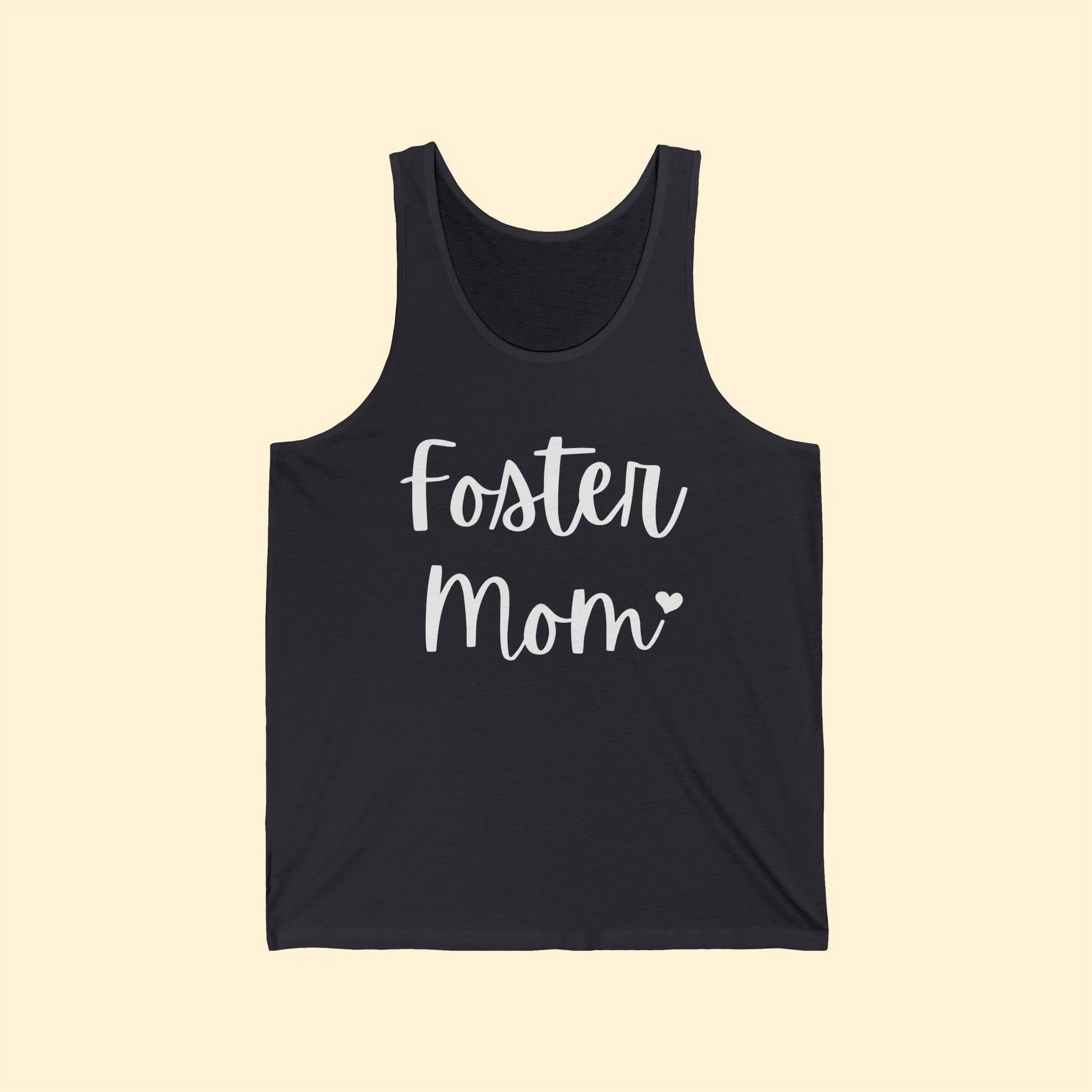 Foster Mom | Unisex Jersey Tank - Detezi Designs-18475294863851301998