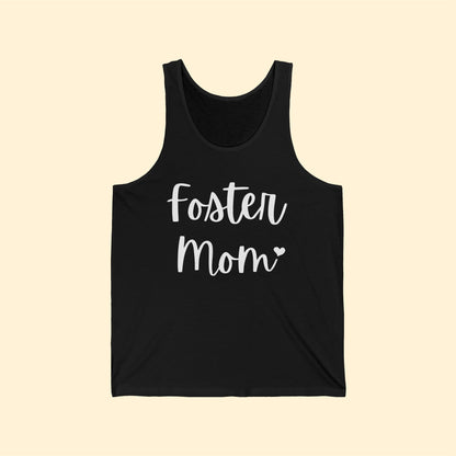 Foster Mom | Unisex Jersey Tank - Detezi Designs-26745612926563885399