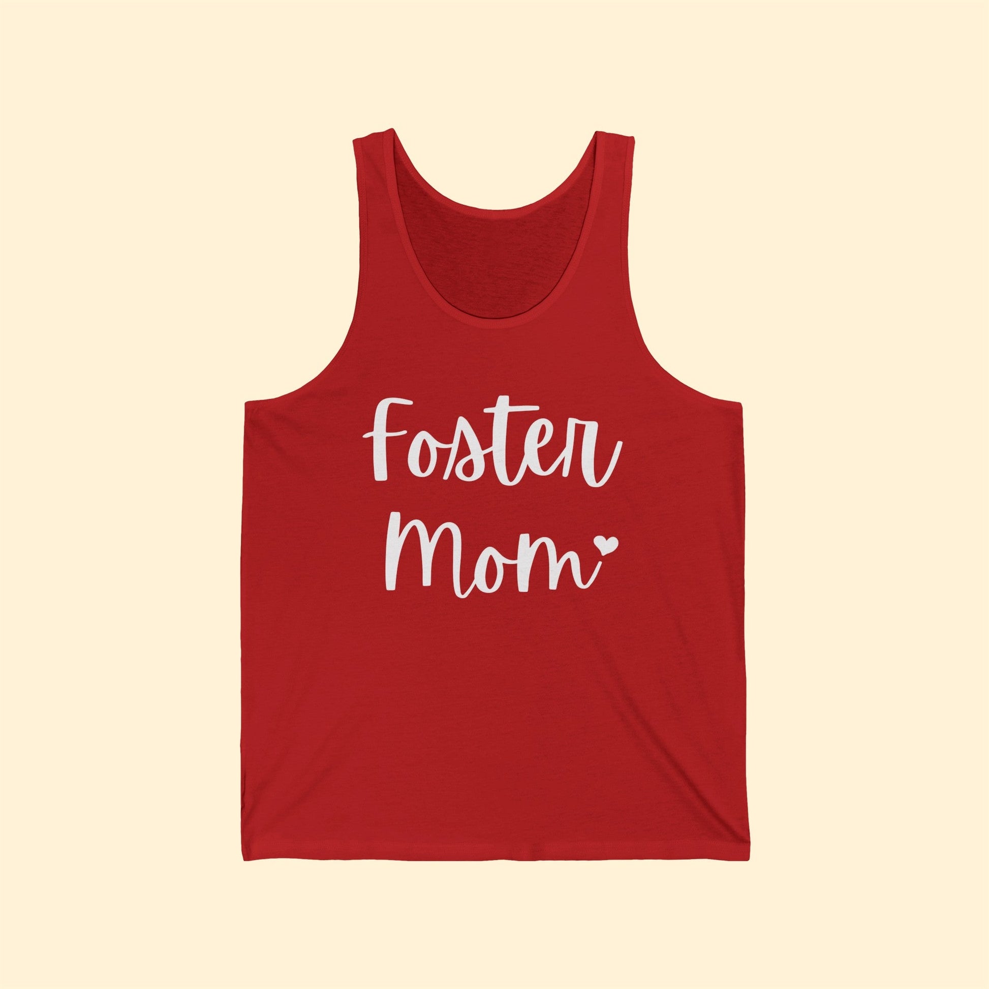 Foster Mom | Unisex Jersey Tank - Detezi Designs-63686505404641412195