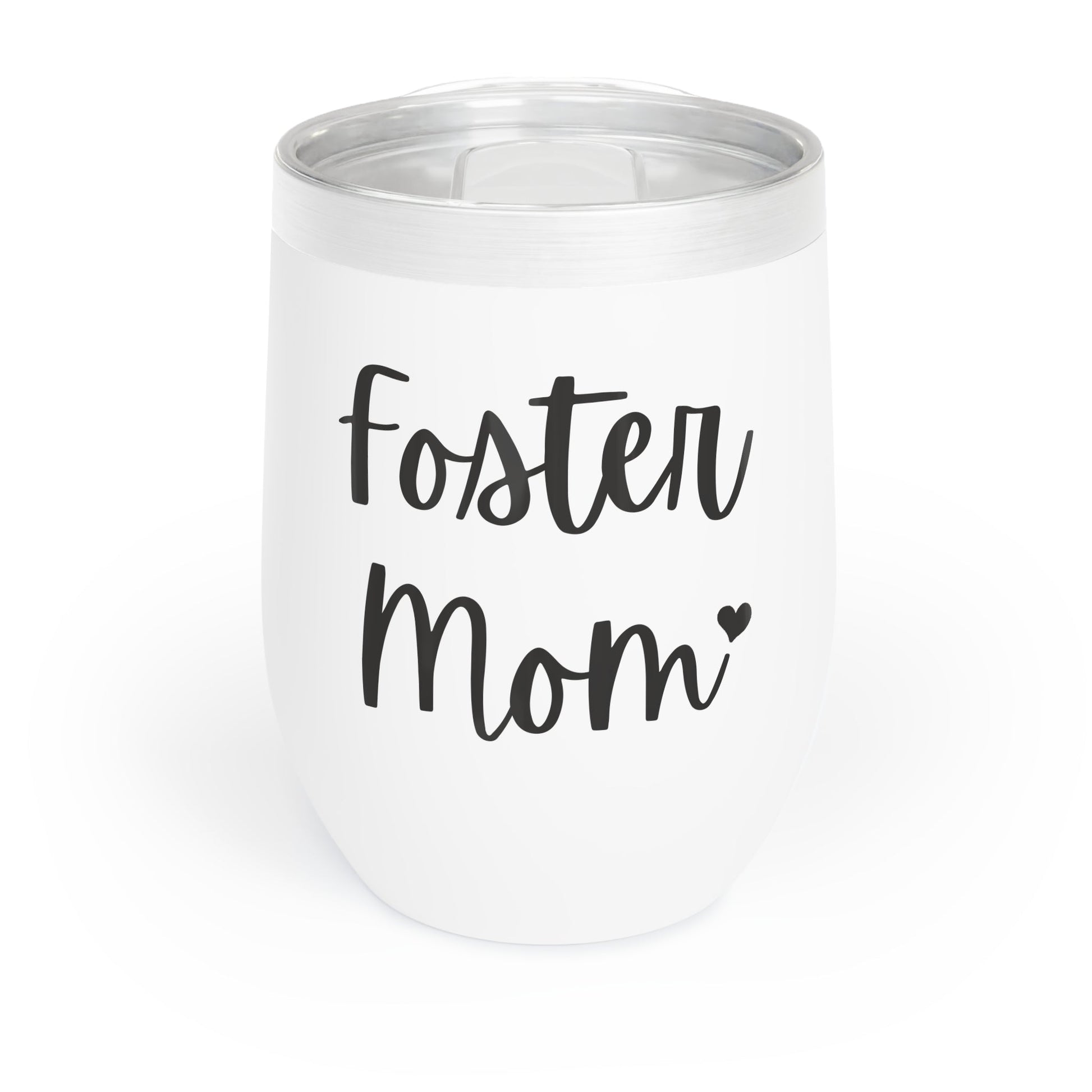 Foster Mom | Wine Tumbler - Detezi Designs-22733432708123861038