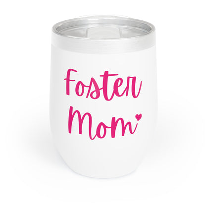 Foster Mom | Wine Tumbler - Detezi Designs-92044126183986687867