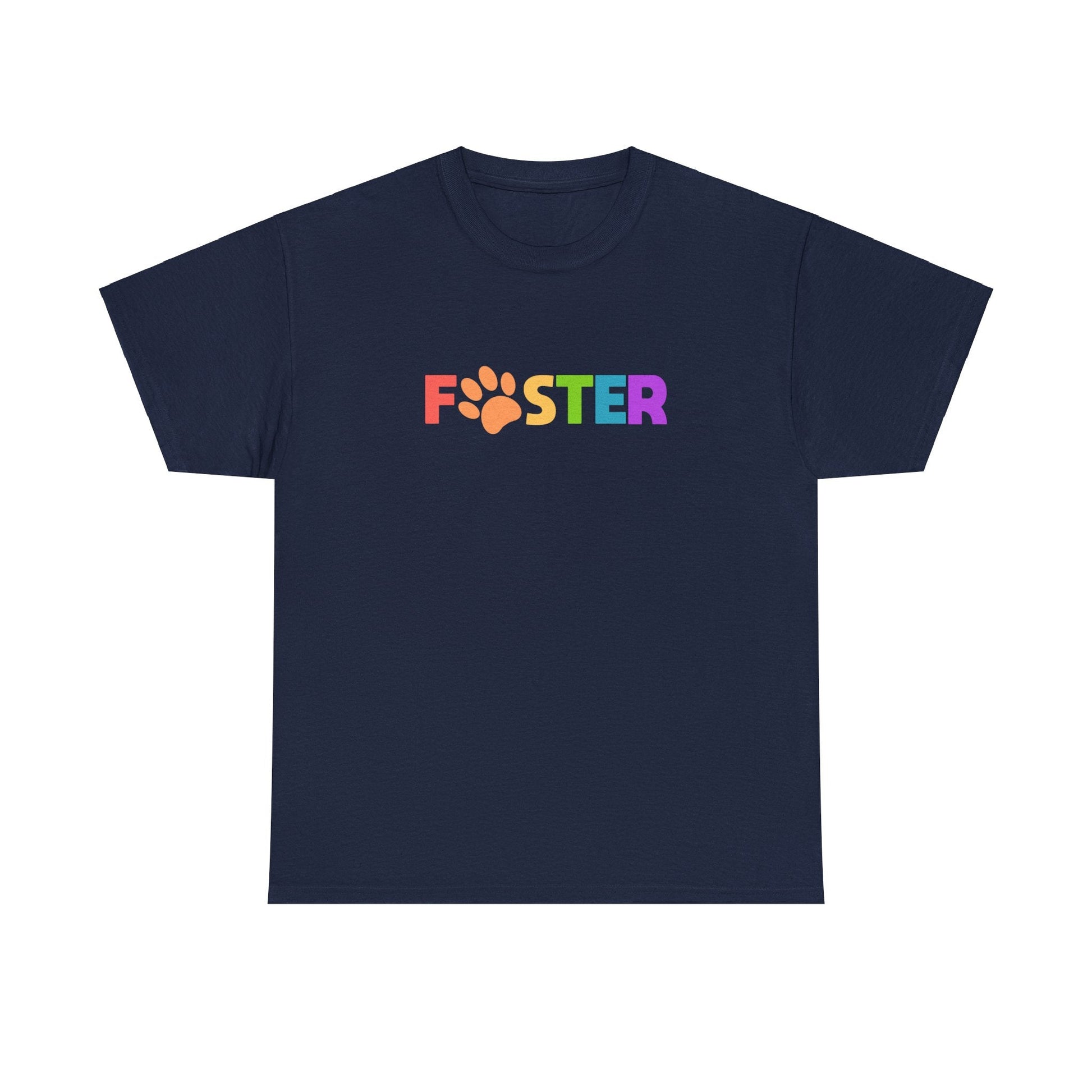 Foster Rainbow | Text Tees - Detezi Designs-10873769736544469602