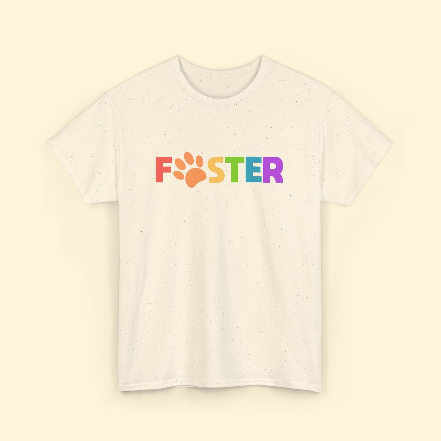 Foster Rainbow | Text Tees - Detezi Designs - 18542498888406023950