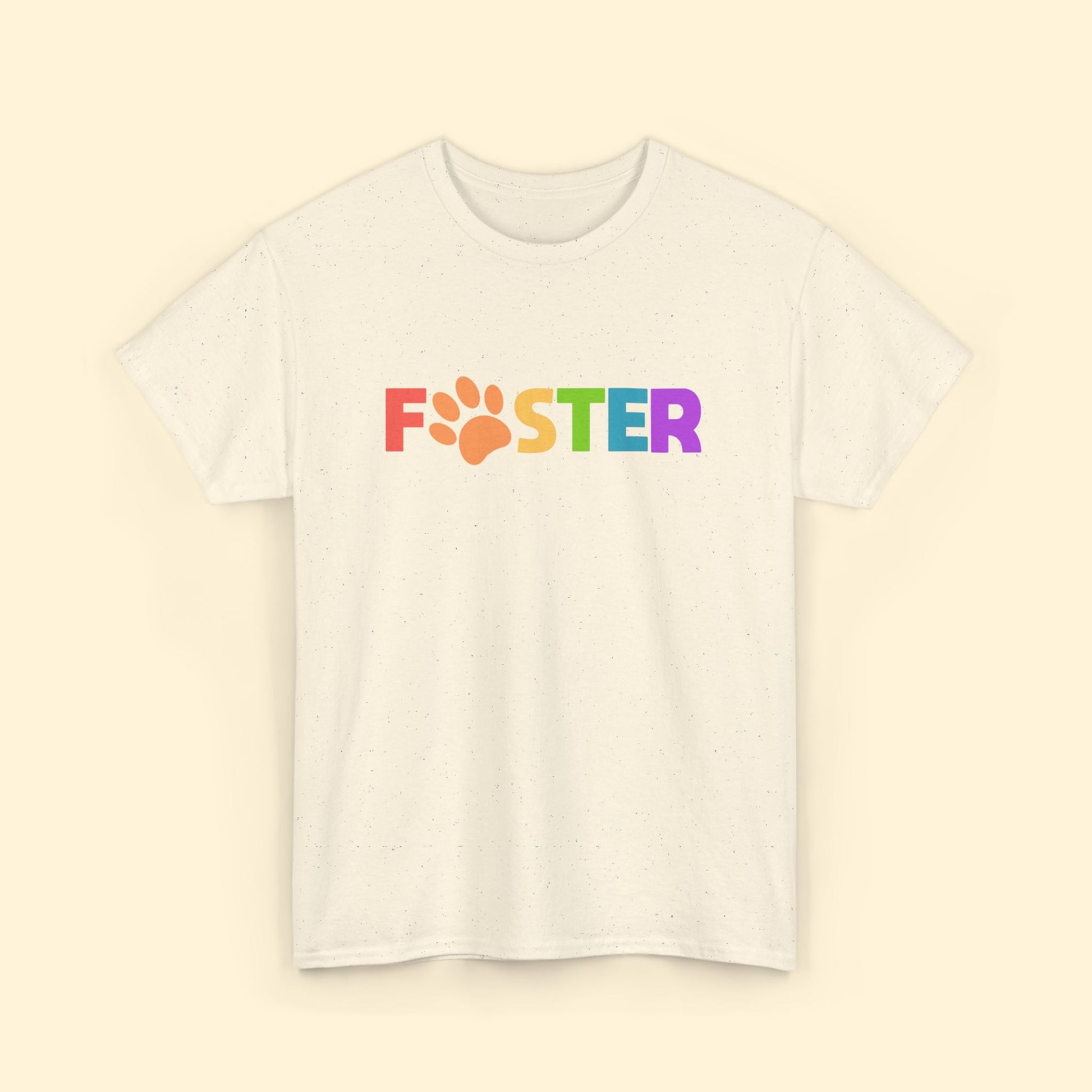 Foster Rainbow | Text Tees - Detezi Designs - 18542498888406023950