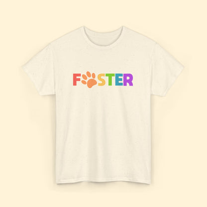 Foster Rainbow | Text Tees - Detezi Designs - 18542498888406023950