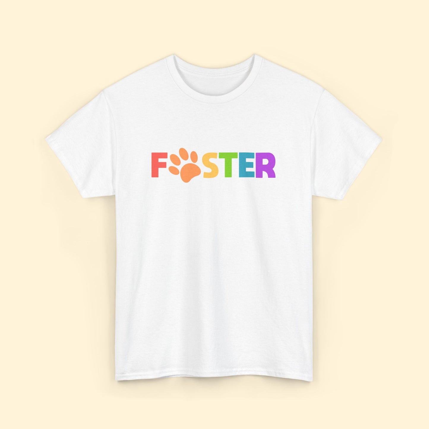 Foster Rainbow | Text Tees - Detezi Designs - 22886927066739109924