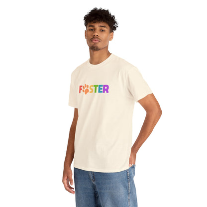 Foster Rainbow | Text Tees - Detezi Designs-26876244837159237365