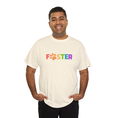 Foster Rainbow | Text Tees - Detezi Designs-26876244837159237365