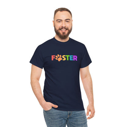 Foster Rainbow | Text Tees - Detezi Designs-26876244837159237365