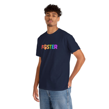 Foster Rainbow | Text Tees - Detezi Designs-26876244837159237365