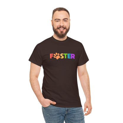 Foster Rainbow | Text Tees - Detezi Designs-26876244837159237365