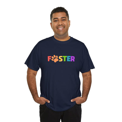 Foster Rainbow | Text Tees - Detezi Designs-26876244837159237365