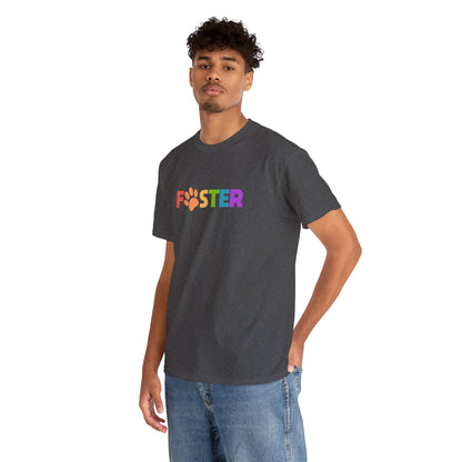 Foster Rainbow | Text Tees - Detezi Designs-26876244837159237365