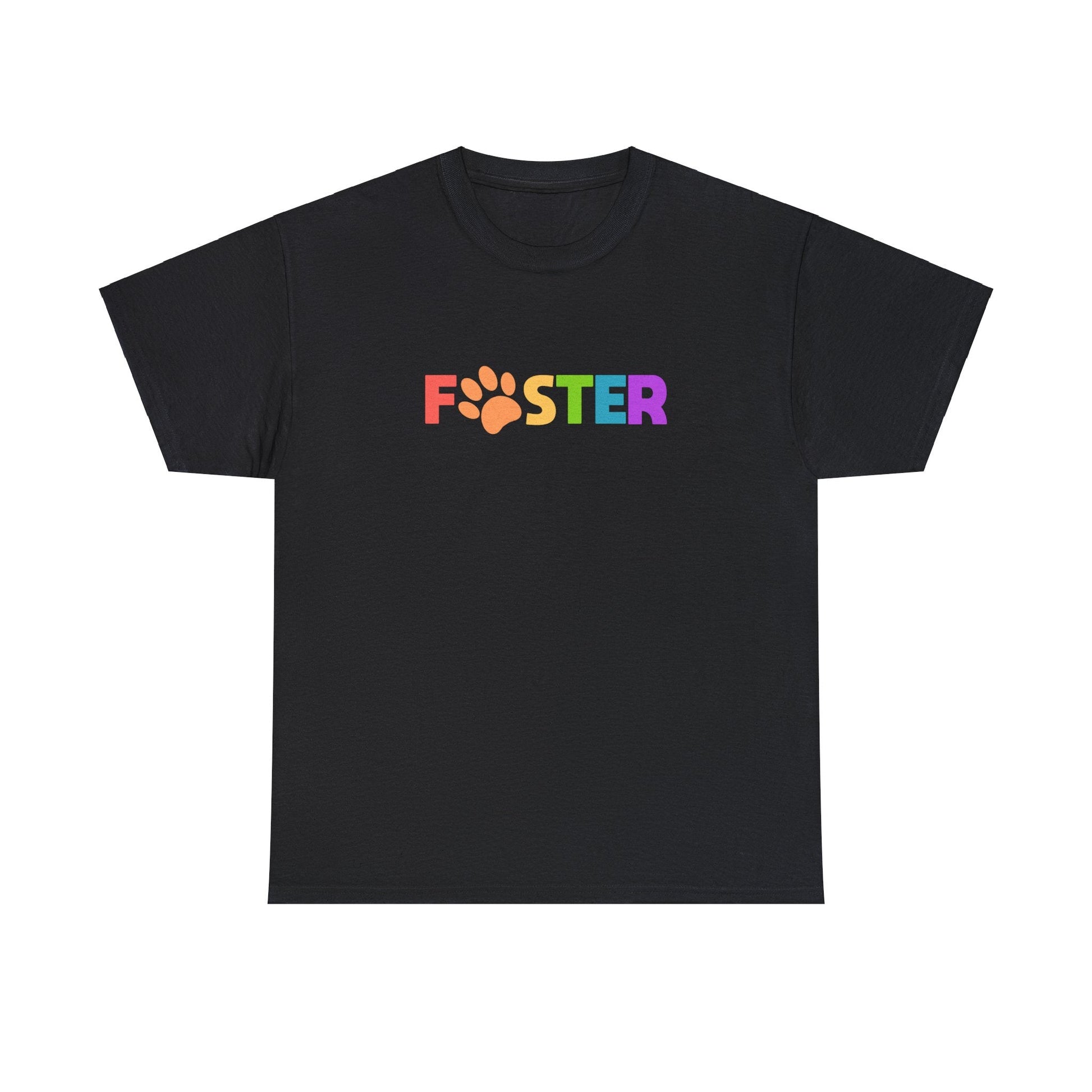 Foster Rainbow | Text Tees - Detezi Designs-26876244837159237365