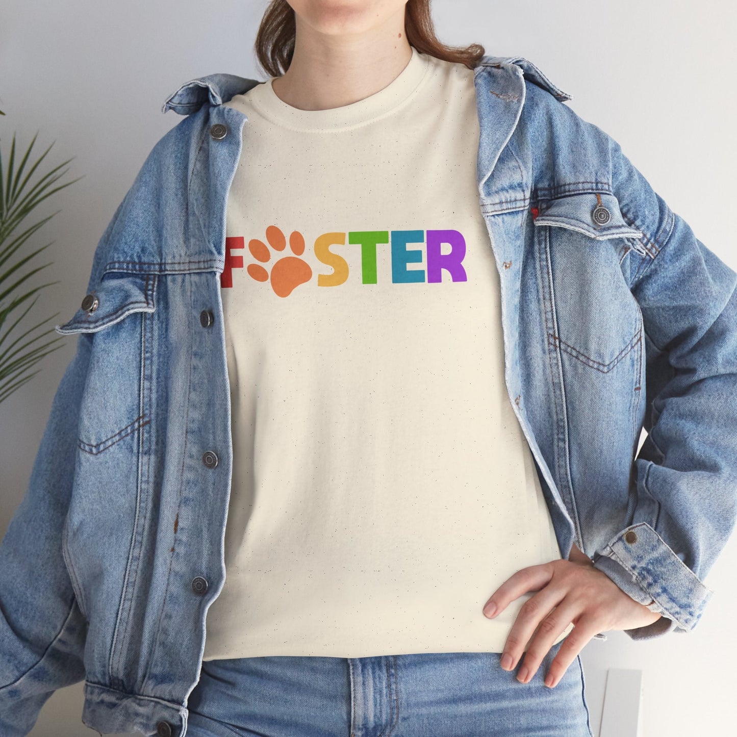 Foster Rainbow | Text Tees - Detezi Designs - 28464078510125749303