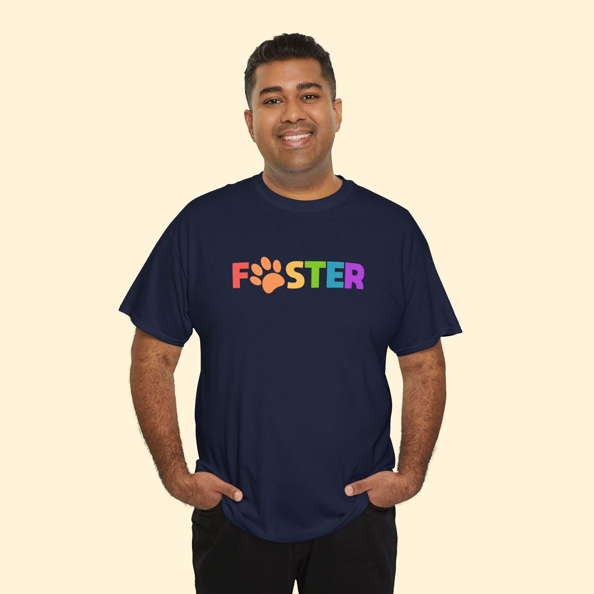 Foster Rainbow | Unisex Tee - Detezi Designs - 30848698536296021377