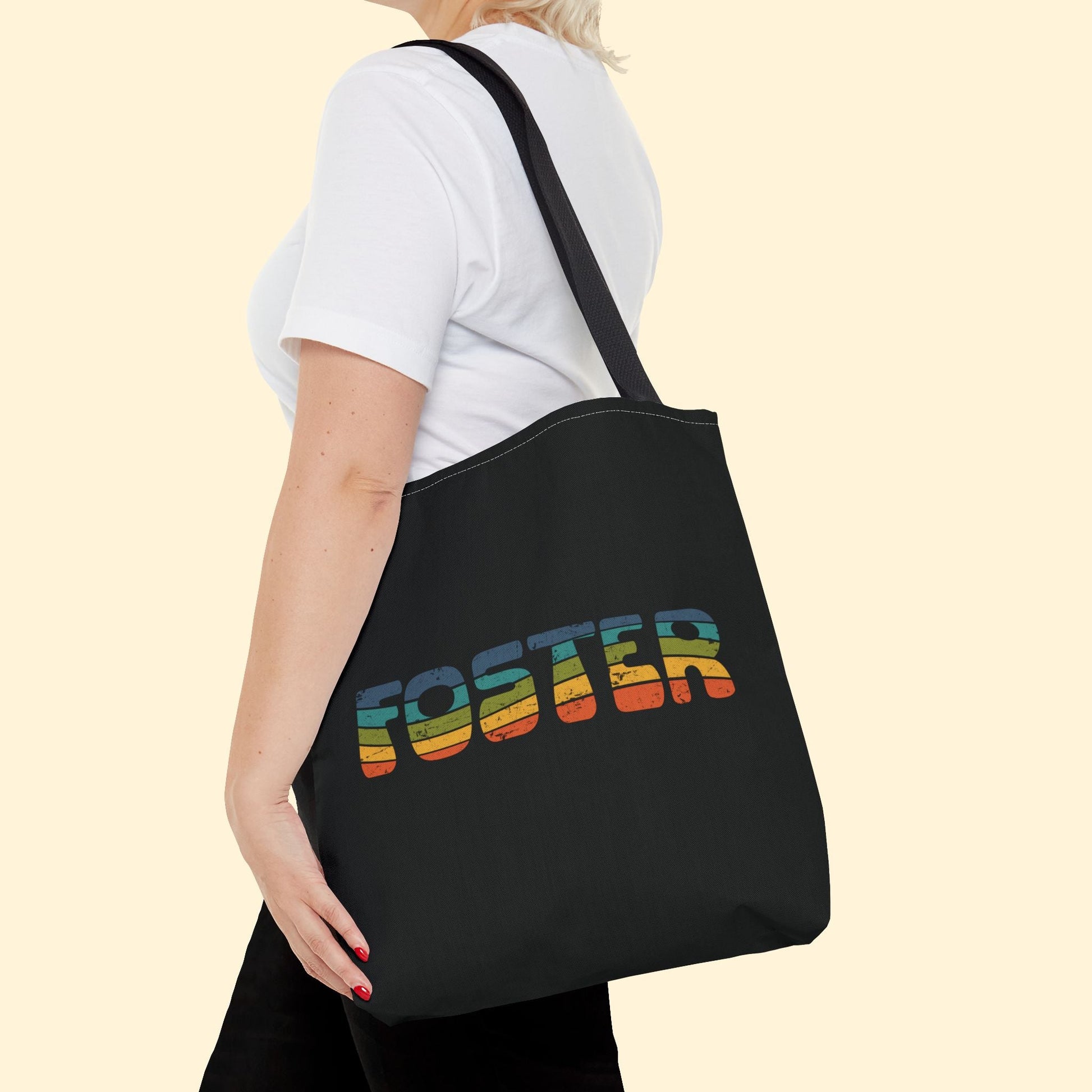 Foster Retro | Tote Bag - Detezi Designs - 68351538590362890762