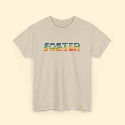 Foster Retro | Unisex T-shirt - Detezi Designs - 33883213807559482800